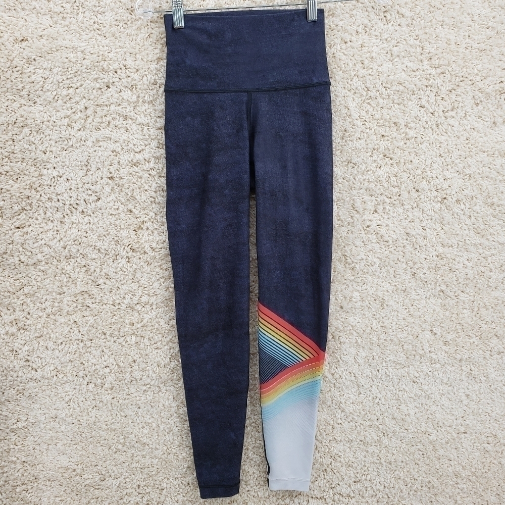 wear it to Heart WITH XXS High Waist Leggings Roller Girl striped ankle